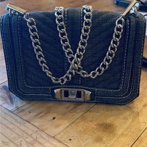 Rebecca Minkoff denim crossbody